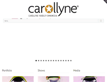 Tablet Screenshot of carollyne.com